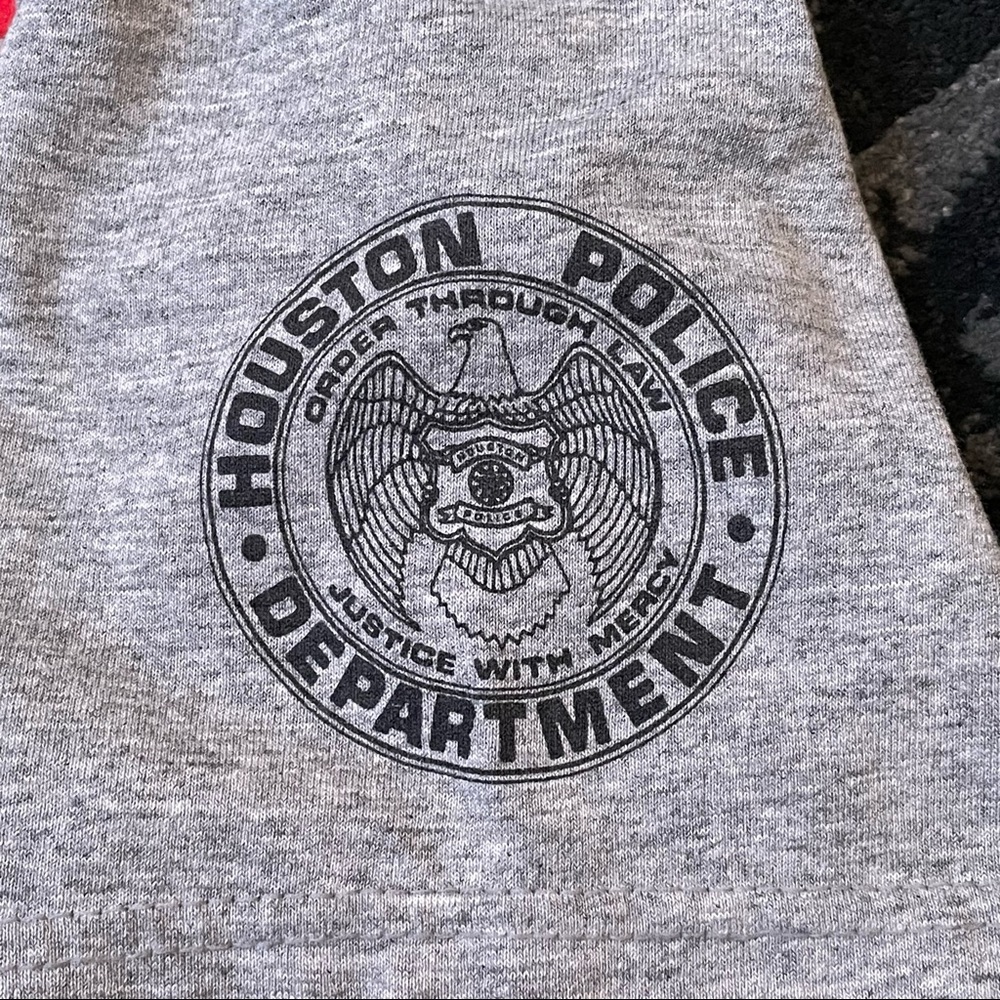 VTG 90's 1999 DARE D.A.R.E Get a Life Men's Size Medium Gray T-Shirt Houston PD - Picture 5 of 6